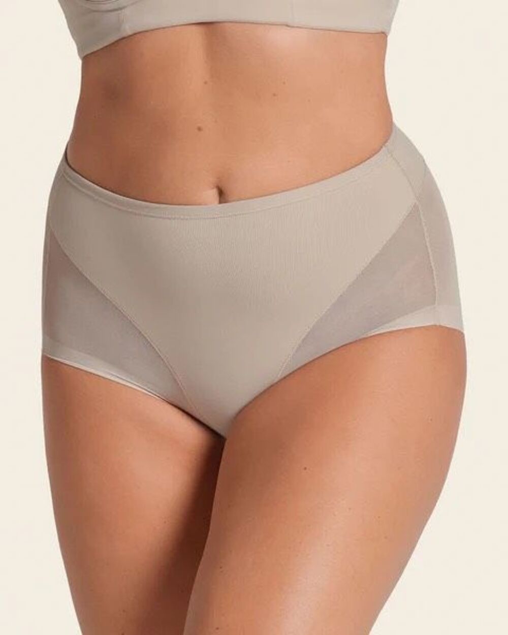 Leonisa Truly Undetectable Comfy Shaper Panty Underware Nude Medium